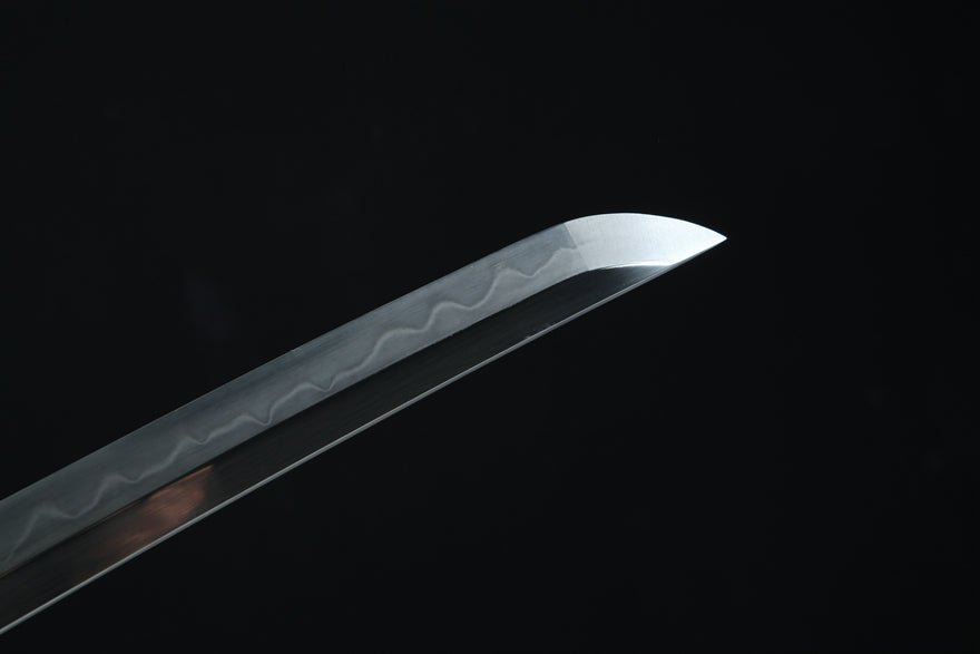 Katana Double Dragons T10 Clay Tempered Black Saya 雙龍 | KatanaSwordArt Katana For Sale