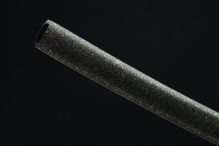 Katana Double Dragons T10 Clay Tempered Black Saya 雙龍 | KatanaSwordArt Katana For Sale