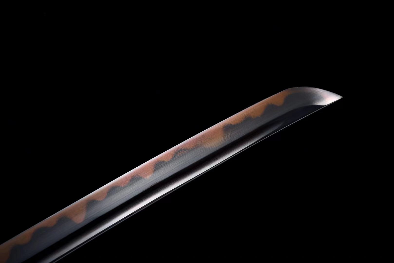 Katana Fuxi Damascus Folded Clay Tempered Fire Blade 伏羲 | KatanaSwordArt Katana For Sale 2025