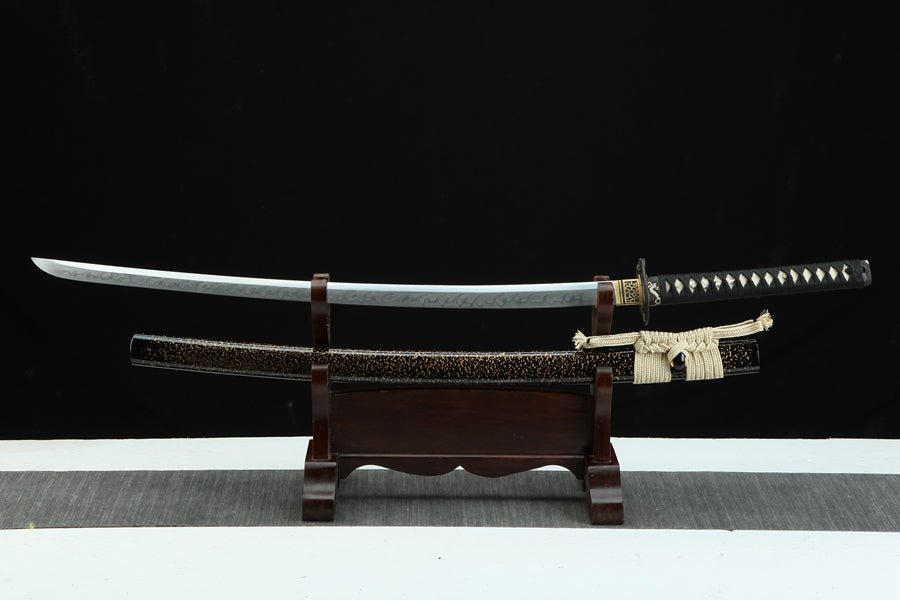 Katana Gold Dragon Cloud T10 Clay Tempered Blade 金龍 | KatanaSwordArt Katana For Sale 2025