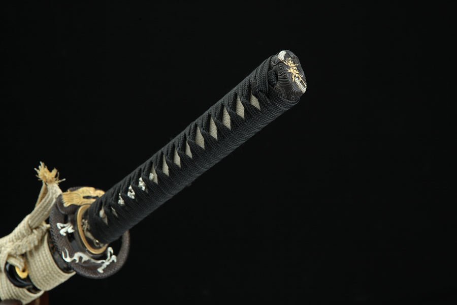 Katana Gold Dragon Cloud T10 Clay Tempered Blade 金龍 | KatanaSwordArt Katana For Sale 2025