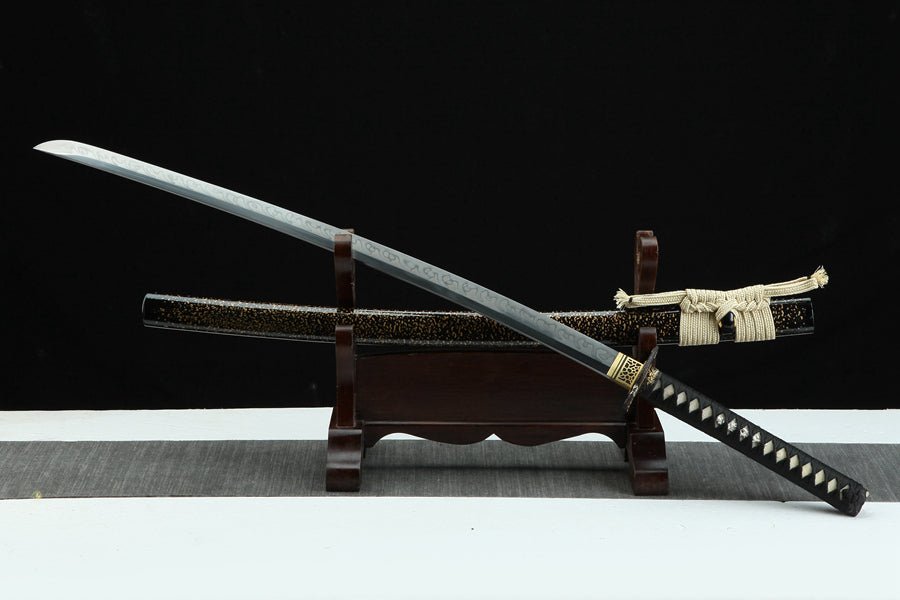 Katana Gold Dragon Cloud T10 Clay Tempered Blade 金龍 | KatanaSwordArt Katana For Sale 2025