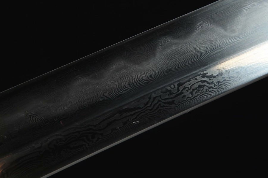 Katana Golden Aster Damascus Folded Wenge 金菊 | KatanaSwordArt Katana For Sale 2025