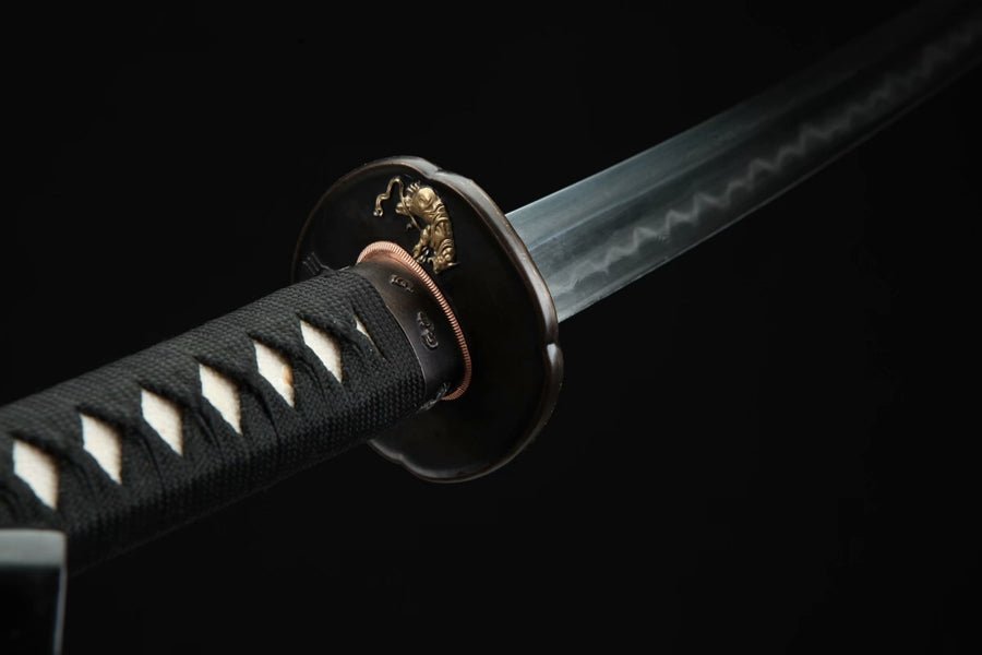 Katana Golden Bodhisattva Damascus Steel Clay Tempered 觀自在 | KatanaSwordArt Katana For Sale 2025