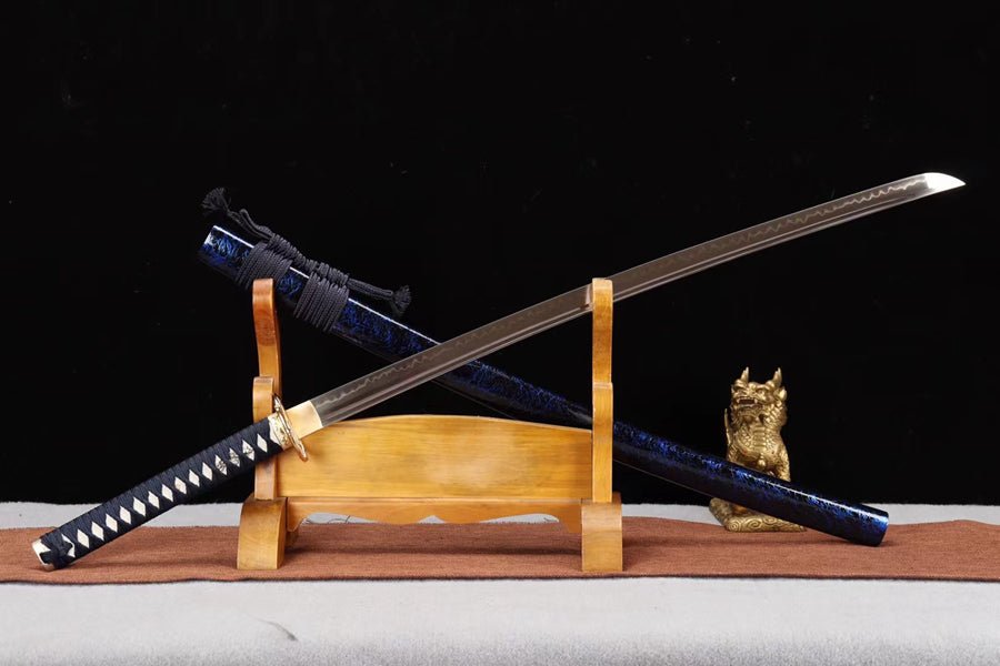Katana Guihai T10 Clay Tempered Blue 歸海 | KatanaSwordArt Katana For Sale 2025