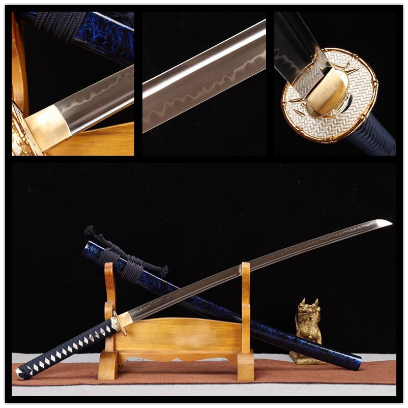 Katana Guihai T10 Clay Tempered Blue 歸海 | KatanaSwordArt Katana For Sale 2025