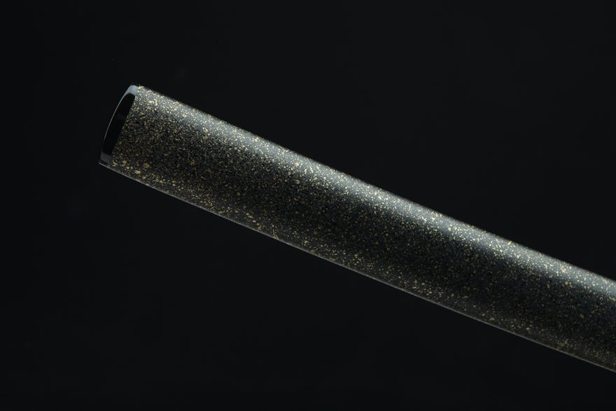 Katana Hane T10 High Carbon Steel Black Saya 千羽 | KatanaSwordArt Katana For Sale