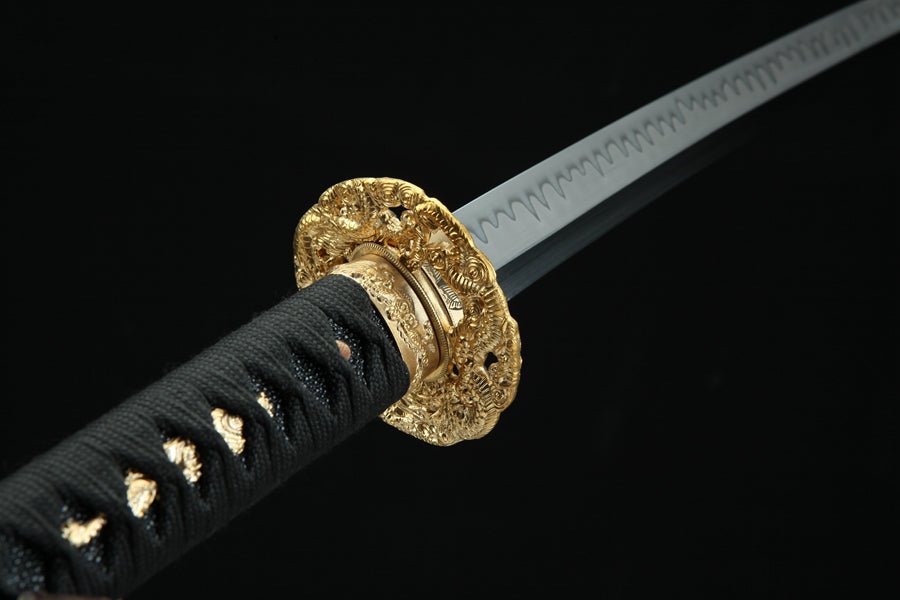 Katana Heilong T10 Clay Tempered Black Saya 黑龍 | KatanaSwordArt Katana For Sale 2025