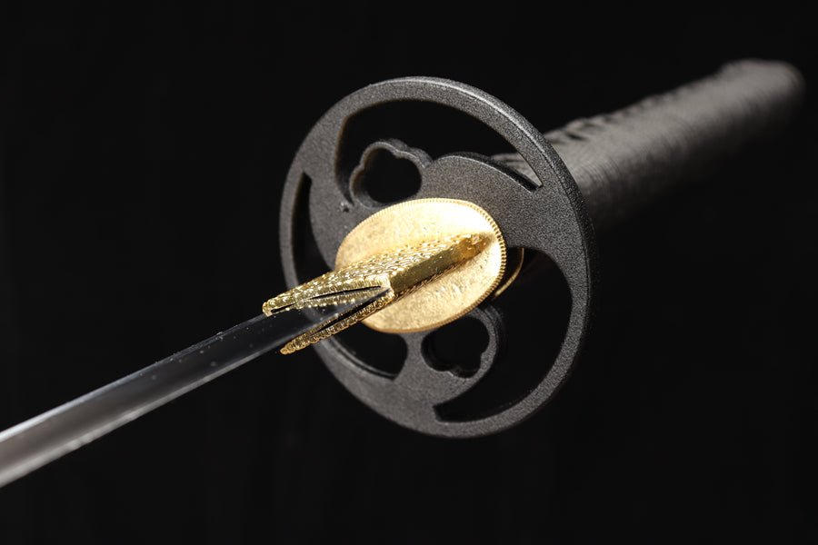 Katana Horrors Spring Steel Yellow Rose Saya 黑妖 | KatanaSwordArt Katana For Sale 2025