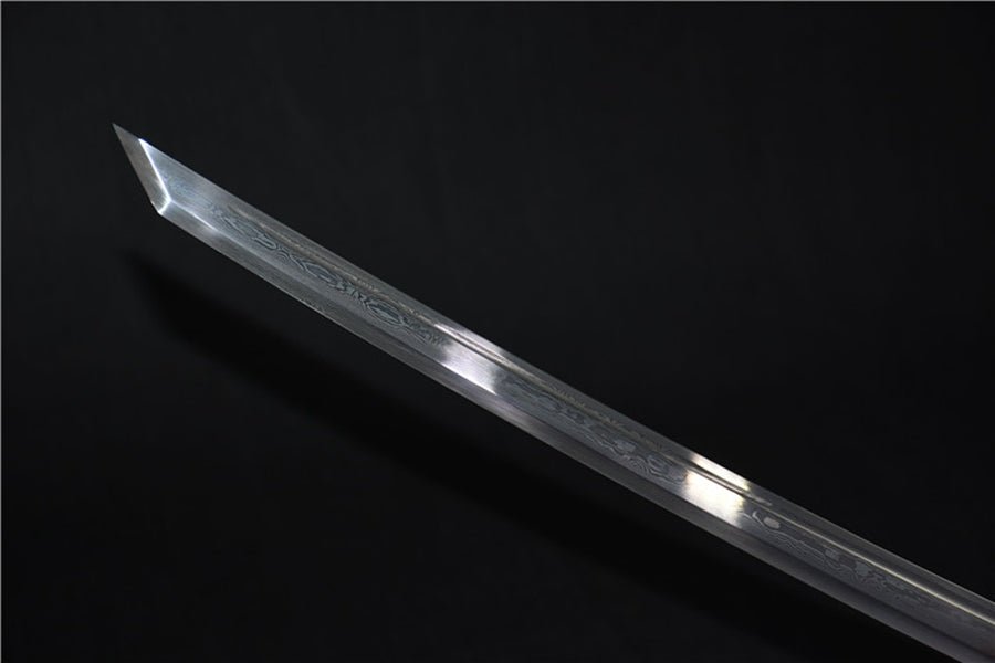 Katana Huancheng Damascus Folded Wood Saya 環城 | KatanaSwordArt Katana For Sale 2025