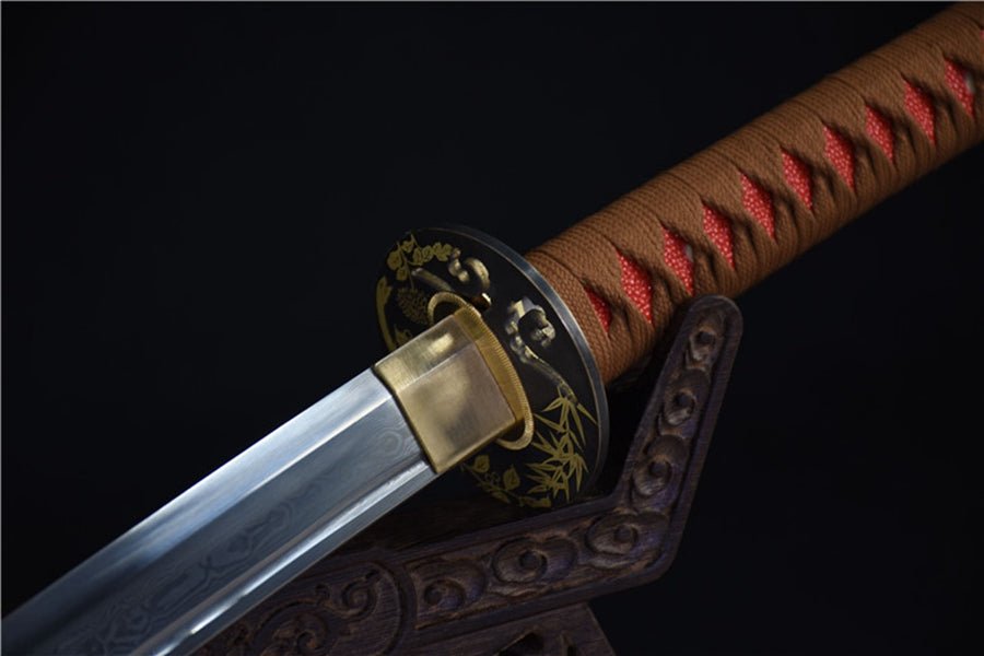Katana Huancheng Damascus Folded Wood Saya 環城 | KatanaSwordArt Katana For Sale 2025