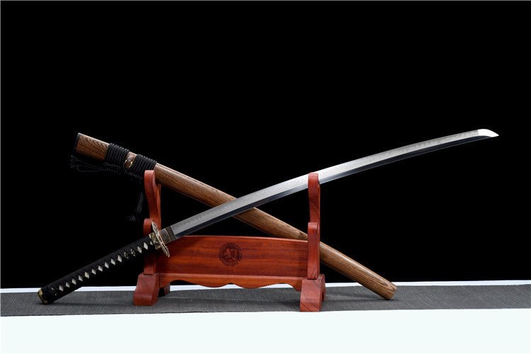Katana Huangquan T10 Clay Tempered Brown Saya 黃泉 | KatanaSwordArt Katana For Sale 2025