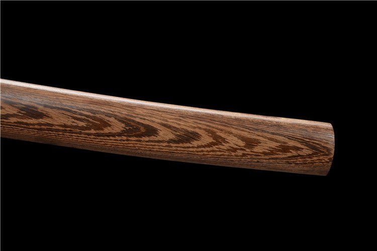 Katana Huangquan T10 Clay Tempered Brown Saya 黃泉 | KatanaSwordArt Katana For Sale 2025