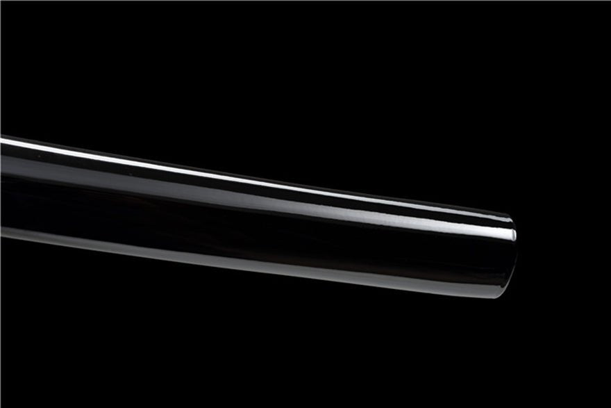 Katana Huanying Damascus Folded Black Saya 幻影 | KatanaSwordArt Katana For Sale 2025