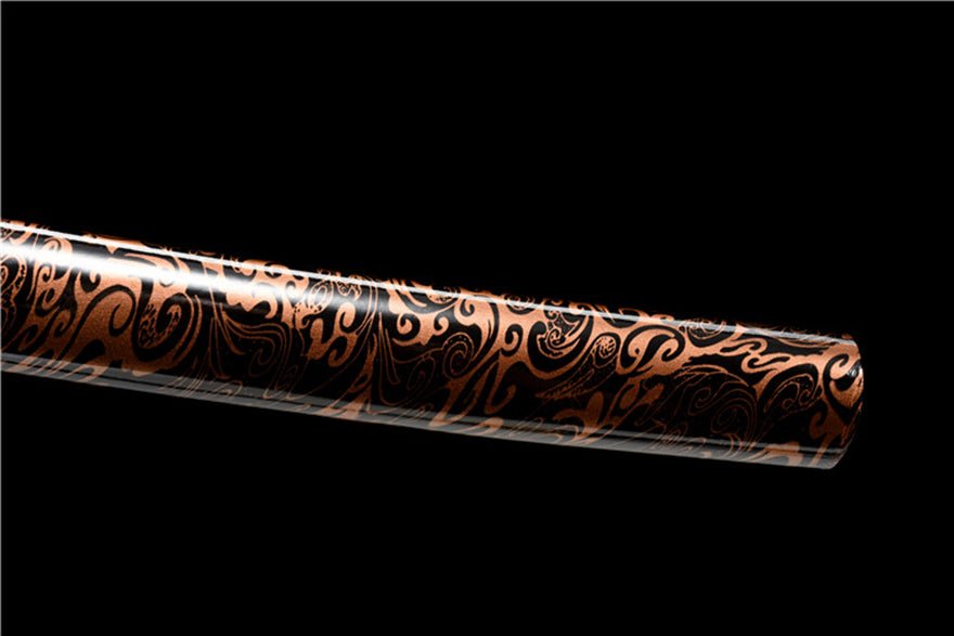 Katana Jialuo T10 Clay Tempered Red Saya 伽羅 | KatanaSwordArt Katana For Sale 2025