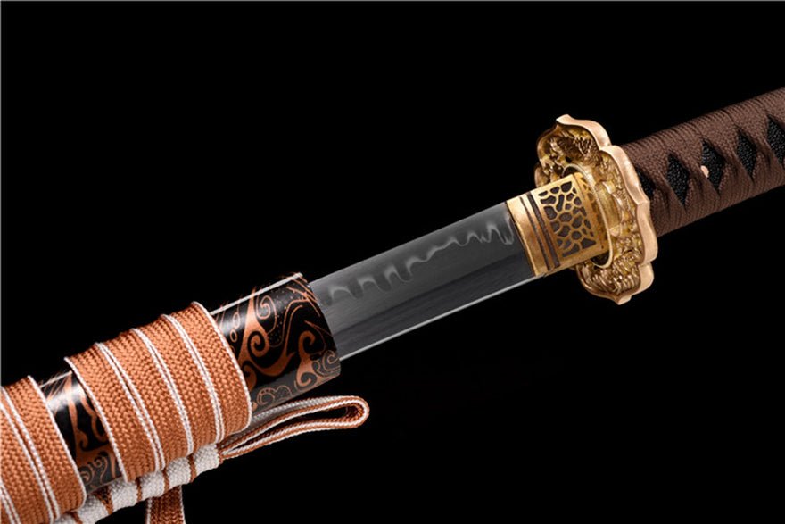 Katana Jialuo T10 Clay Tempered Red Saya 伽羅 | KatanaSwordArt Katana For Sale 2025