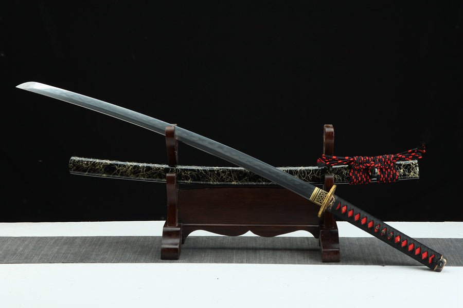 Katana Jiaochadao T10 Clay Tempered Marbling Saya 交叉道 | KatanaSwordArt Katana For Sale 2025
