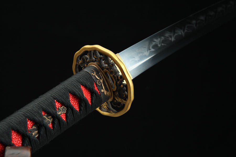Katana Jiaochadao T10 Clay Tempered Marbling Saya 交叉道 | KatanaSwordArt Katana For Sale 2025