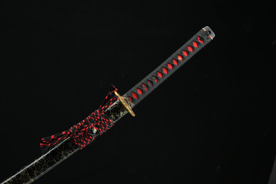 Katana Jiaochadao T10 Clay Tempered Marbling Saya 交叉道 | KatanaSwordArt Katana For Sale 2025