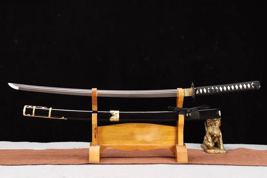 Katana Jifeng Manganese Steel Black 疾風 | KatanaSwordArt Katana For Sale 2025