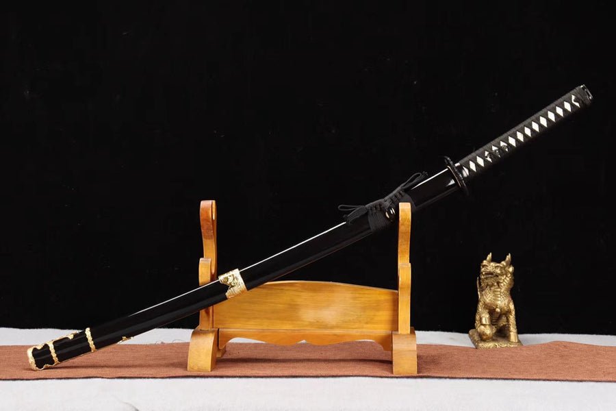 Katana Jifeng Manganese Steel Black 疾風 | KatanaSwordArt Katana For Sale 2025
