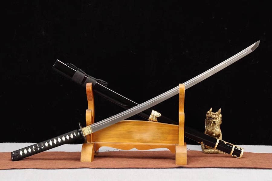 Katana Jifeng Manganese Steel Black 疾風 | KatanaSwordArt Katana For Sale 2025