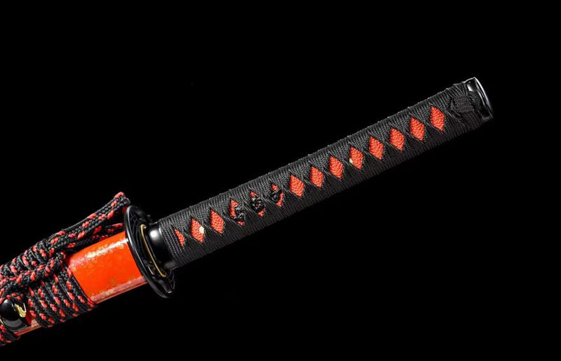 Katana Jinghong Manganese Steel Red Blade 驚虹 For Sale | KatanaSwordArt Japanese Katana
