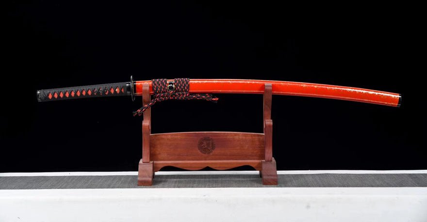 Katana Jinghong Manganese Steel Red Blade 驚虹 | KatanaSwordArt Katana For Sale 2025