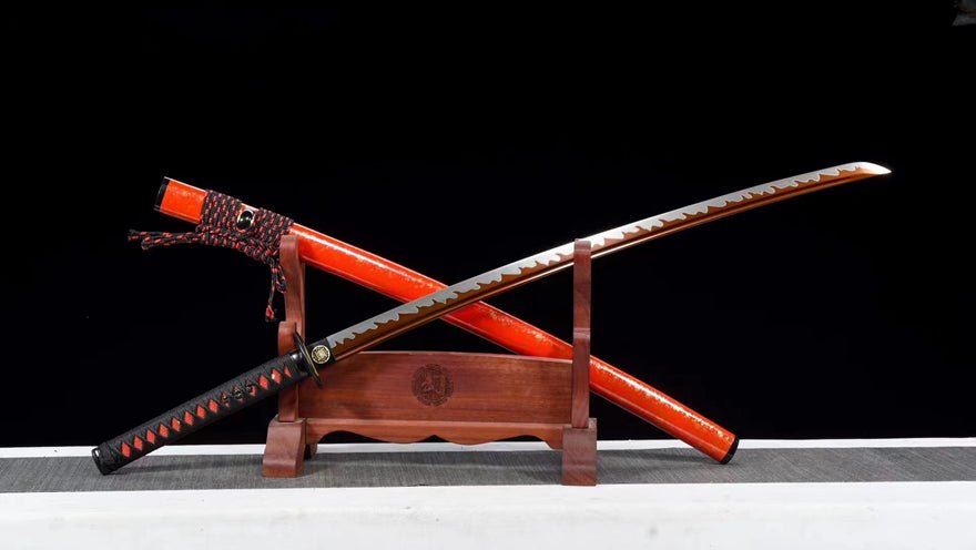 Katana Jinghong Manganese Steel Red Blade 驚虹 | KatanaSwordArt Katana For Sale 2025