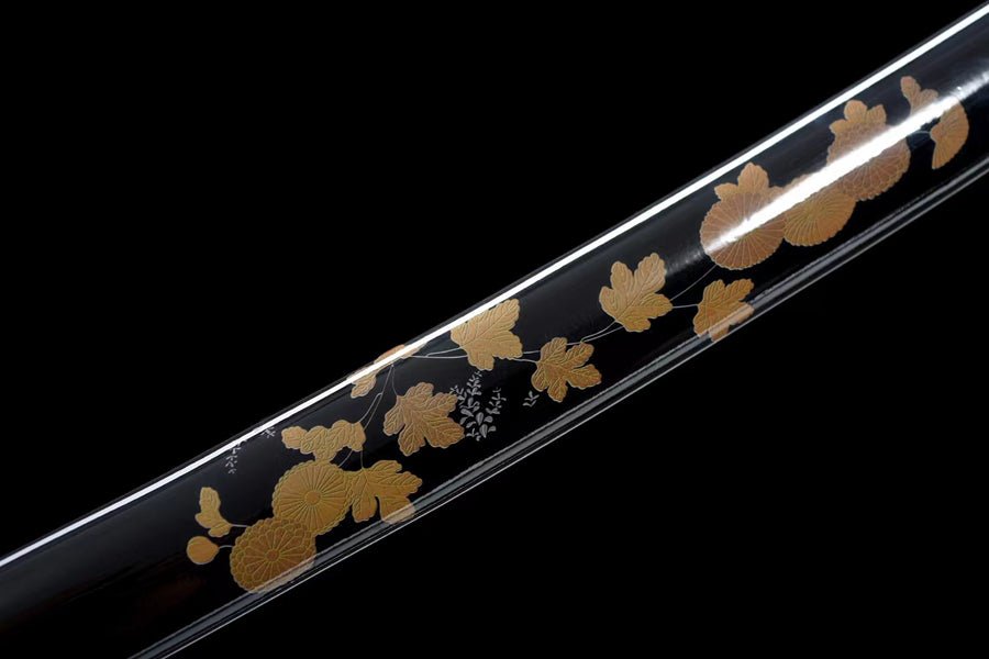 Katana Jinju T10 Clay Tempered Chrysanthemum Saya 錦菊 | KatanaSwordArt Katana For Sale 2025