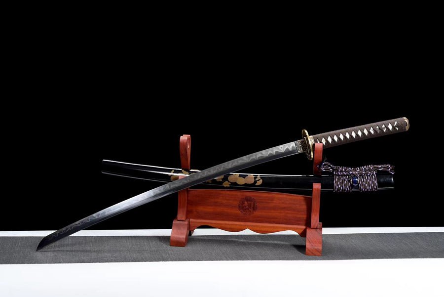 Katana Jinju T10 Clay Tempered Chrysanthemum Saya 錦菊 | KatanaSwordArt Katana For Sale 2025