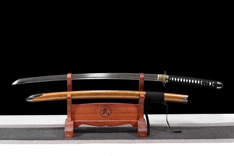 Katana Jinlan T10 Clay Tempered Orange Saya 金蘭 | KatanaSwordArt Katana For Sale 2025