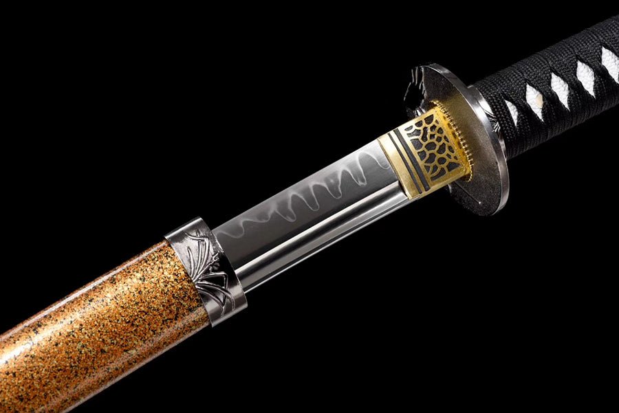 Katana Jinlan T10 Clay Tempered Orange Saya 金蘭 | KatanaSwordArt Katana For Sale 2025