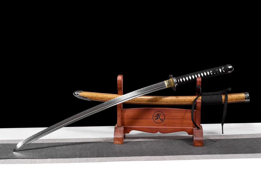 Katana Jinlan T10 Clay Tempered Orange Saya 金蘭 | KatanaSwordArt Katana For Sale 2025