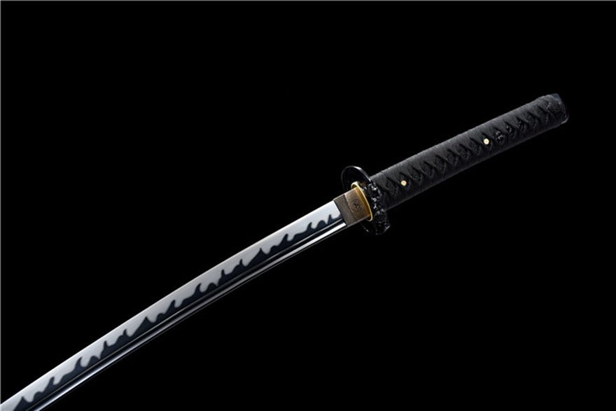 Katana LangRen Manganese Steel Black Blade 浪人 | KatanaSwordArt Katana For Sale