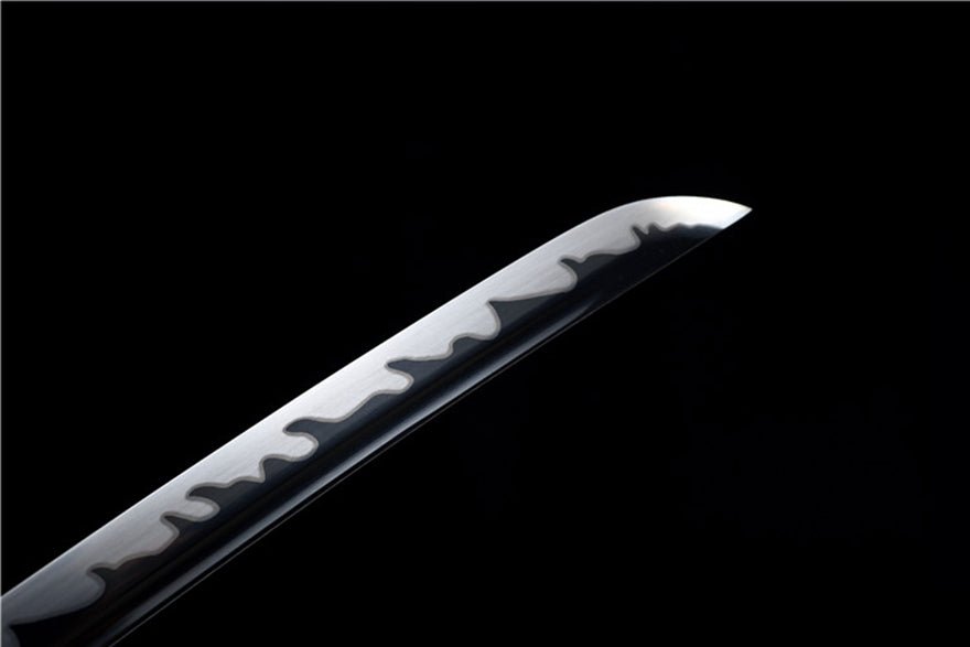 Katana LangRen Manganese Steel Black Blade 浪人 | KatanaSwordArt Katana For Sale