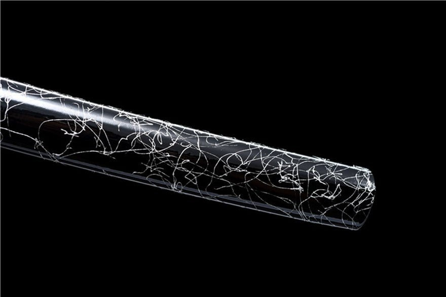 Katana LangRen Manganese Steel Black Blade 浪人 | KatanaSwordArt Katana For Sale