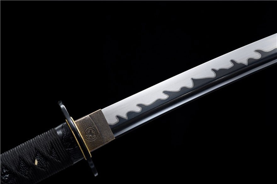 Katana LangRen Manganese Steel Black Blade 浪人 | KatanaSwordArt Katana For Sale