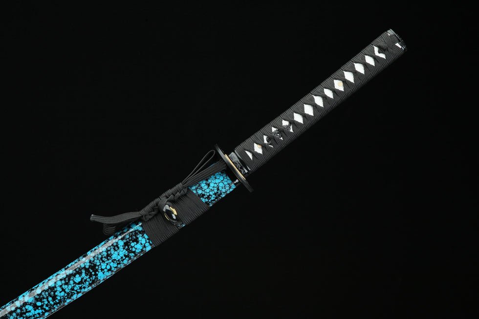 Katana Lanyuan T10 Clay Tempered Blue Blade 藍鳶 | KatanaSwordArt Katana For Sale 2025