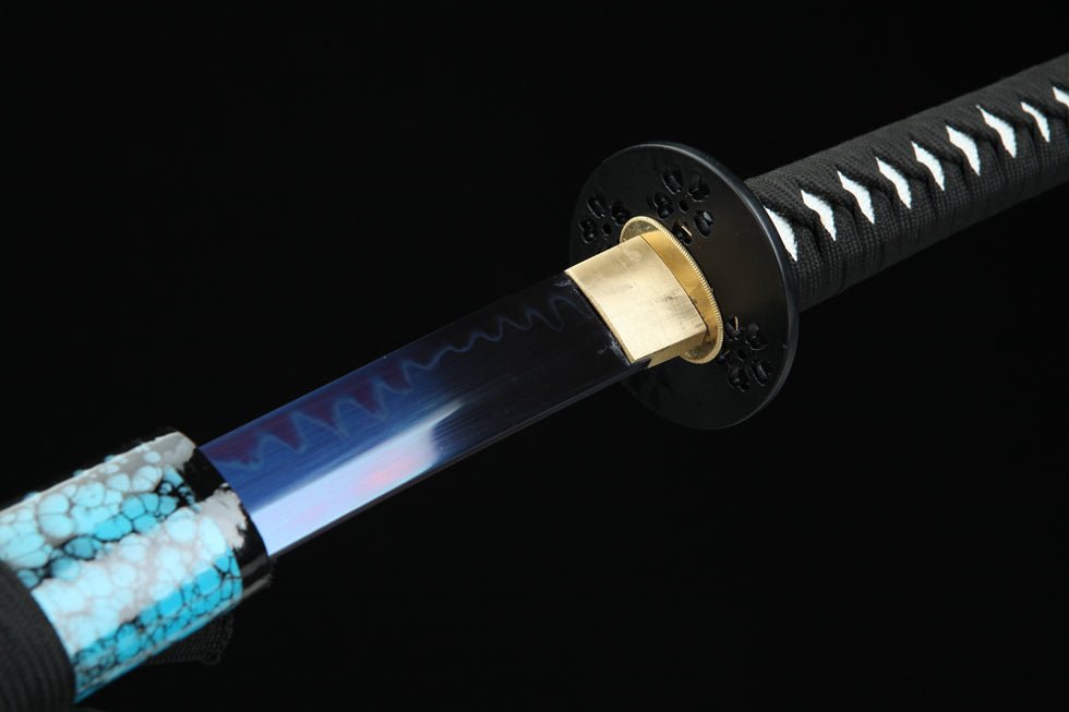Katana Lanyuan T10 Clay Tempered Blue Blade 藍鳶 | KatanaSwordArt Katana For Sale 2025