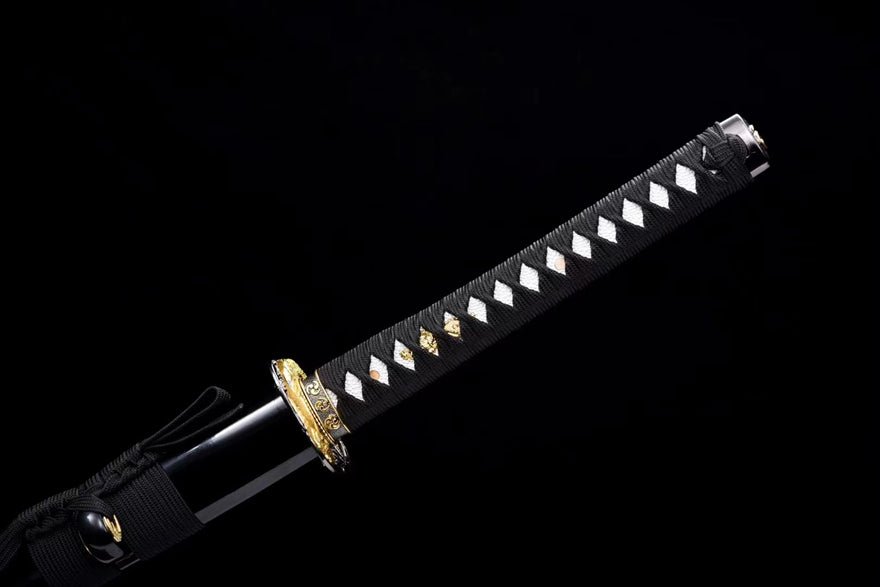 Katana Leopard Spring Steel Black Saya 金錢豹 | KatanaSwordArt Katana For Sale 2025