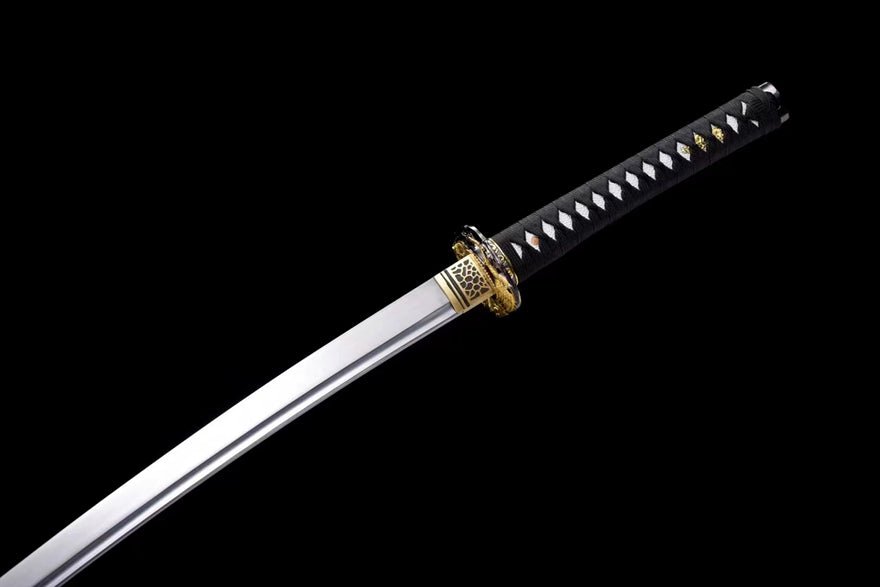 Katana Leopard Spring Steel Black Saya 金錢豹 | KatanaSwordArt Katana For Sale 2025