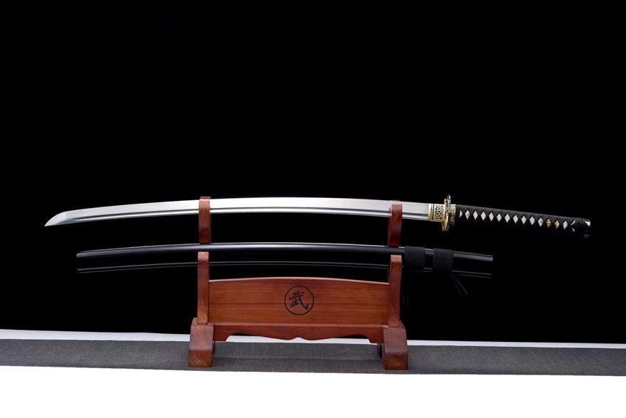 Katana Leopard Spring Steel Black Saya 金錢豹 | KatanaSwordArt Katana For Sale 2025