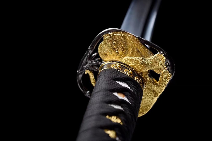 Katana Leopard Spring Steel Black Saya 金錢豹 | KatanaSwordArt Katana For Sale 2025