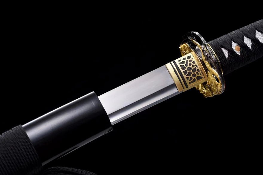 Katana Leopard Spring Steel Black Saya 金錢豹 | KatanaSwordArt Katana For Sale 2025