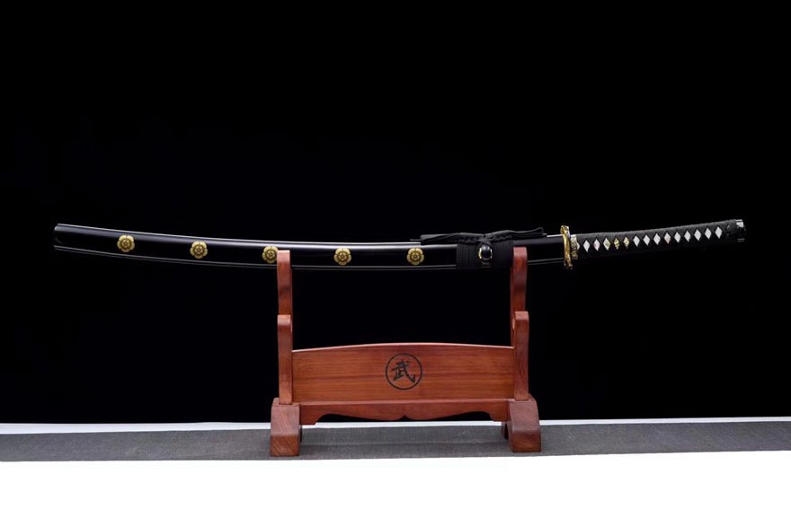 Katana Leopard Spring Steel Black Saya 金錢豹 | KatanaSwordArt Katana For Sale 2025