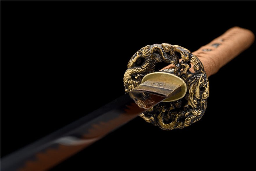 Katana Longyin T10 Clay Tempered Black Blade 龍吟 | KatanaSwordArt Katana For Sale 2025