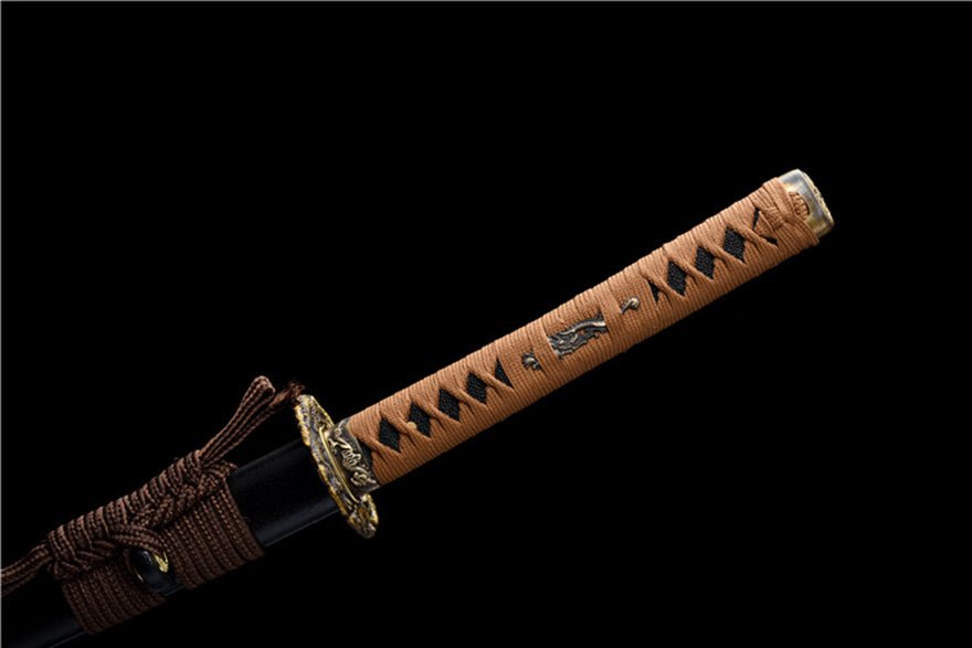 Katana Longyin T10 Clay Tempered Black Blade 龍吟 | KatanaSwordArt Katana For Sale 2025