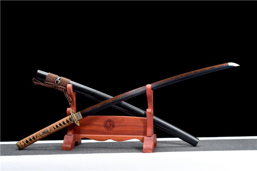 Katana Longyin T10 Clay Tempered Black Blade 龍吟 | KatanaSwordArt Katana For Sale 2025