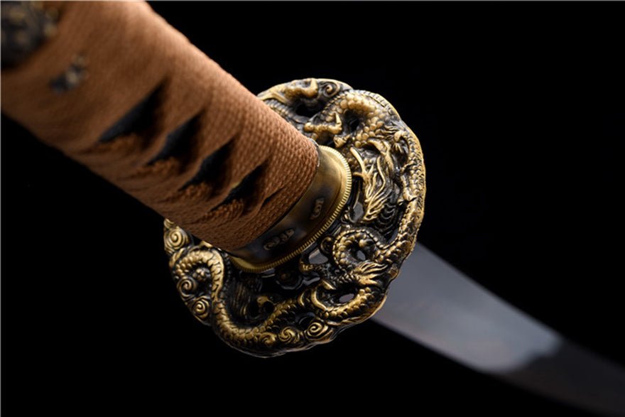 Katana Longyin T10 Clay Tempered Black Blade 龍吟 | KatanaSwordArt Katana For Sale 2025
